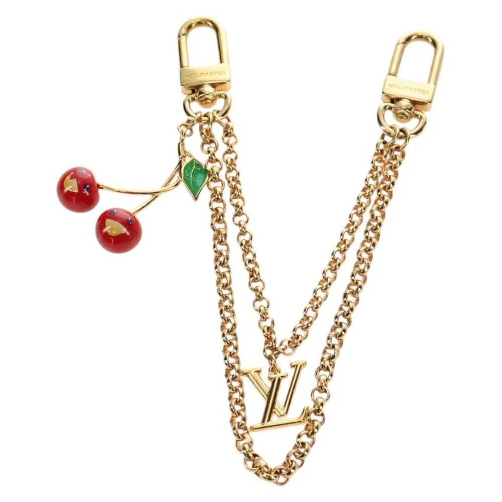 Louis Vuitton Lvxtm Bag Charm Gold